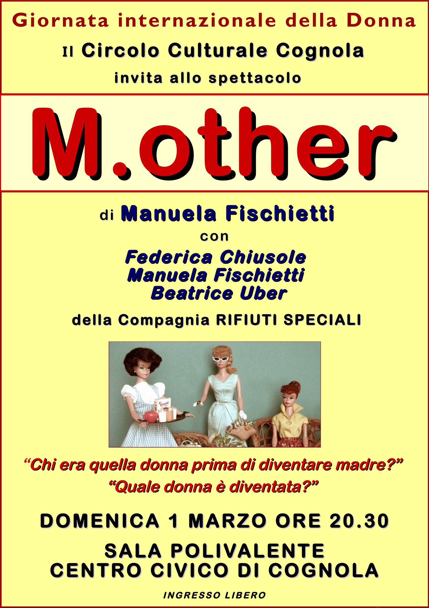 Locandina dell'evento: M.other