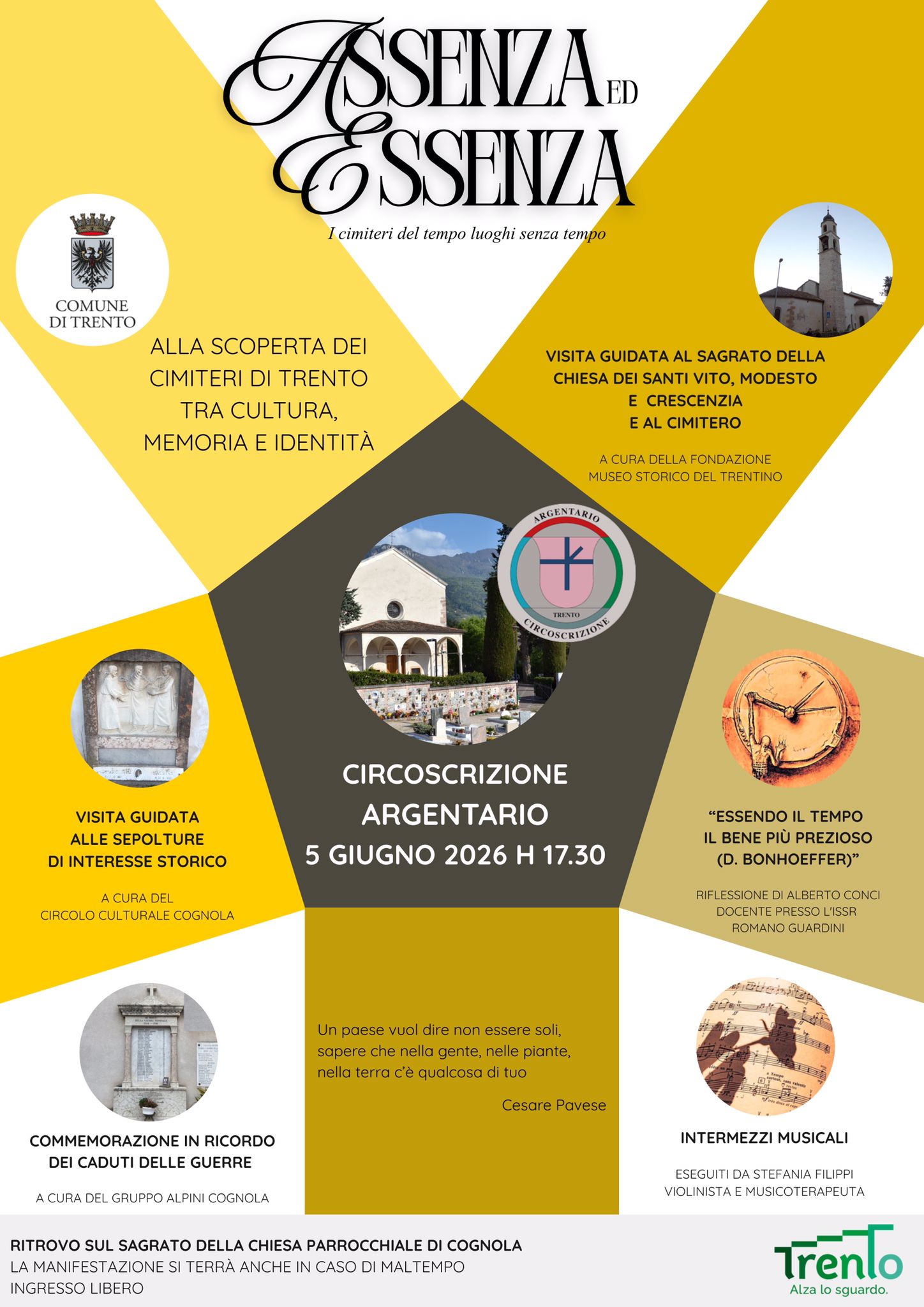 Locandina dell'evento: Assenza ed Essenza