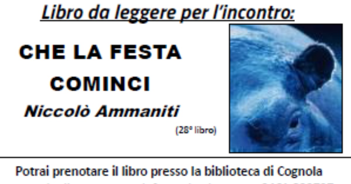 Immagine dell'evento: Gruppo di lettura