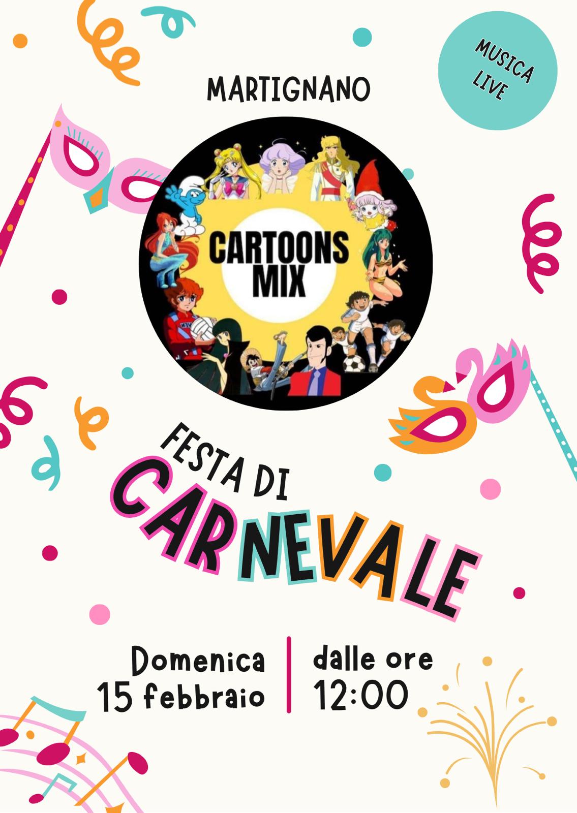 Locandina dell'evento: Concerto CartoonsMix